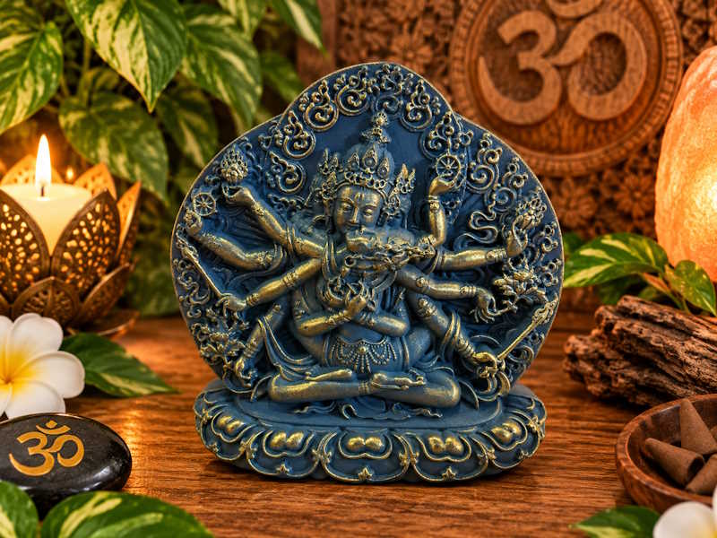 buda Samantabhadra en union yab yum